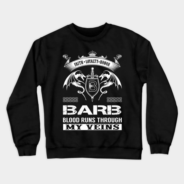 BARB Crewneck Sweatshirt by Linets